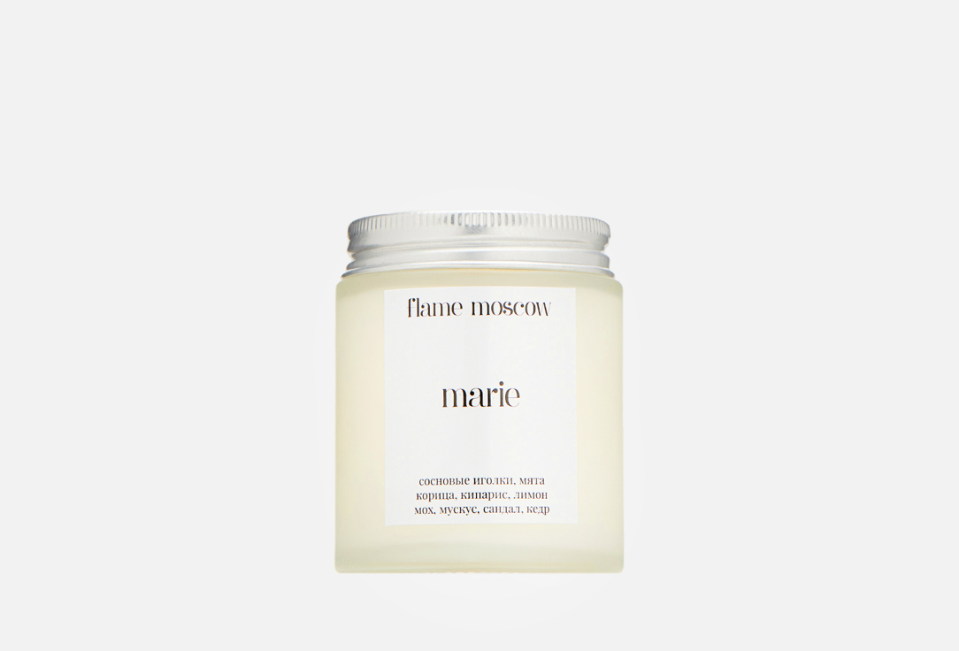 Свеча FLAME MOSCOW Matte candle Marie 110 мл свеча flame moscow marie 250 гр