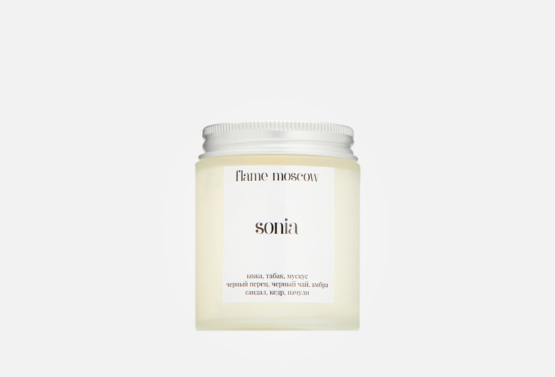 

Свеча FLAME MOSCOW, Белый, Matte candle Sonia 110 мл