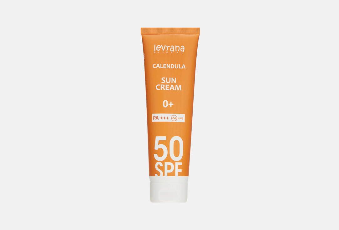 Солнцезащитный крем для лица и тела 50SPF Levrana Calendula 50SPF 0+ 