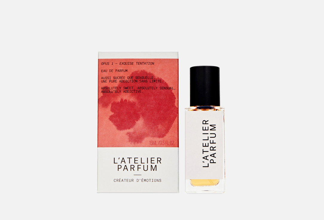 

Парфюмерная вода L'ATELIER PARFUM, EXQUISE TENTATION 15 мл