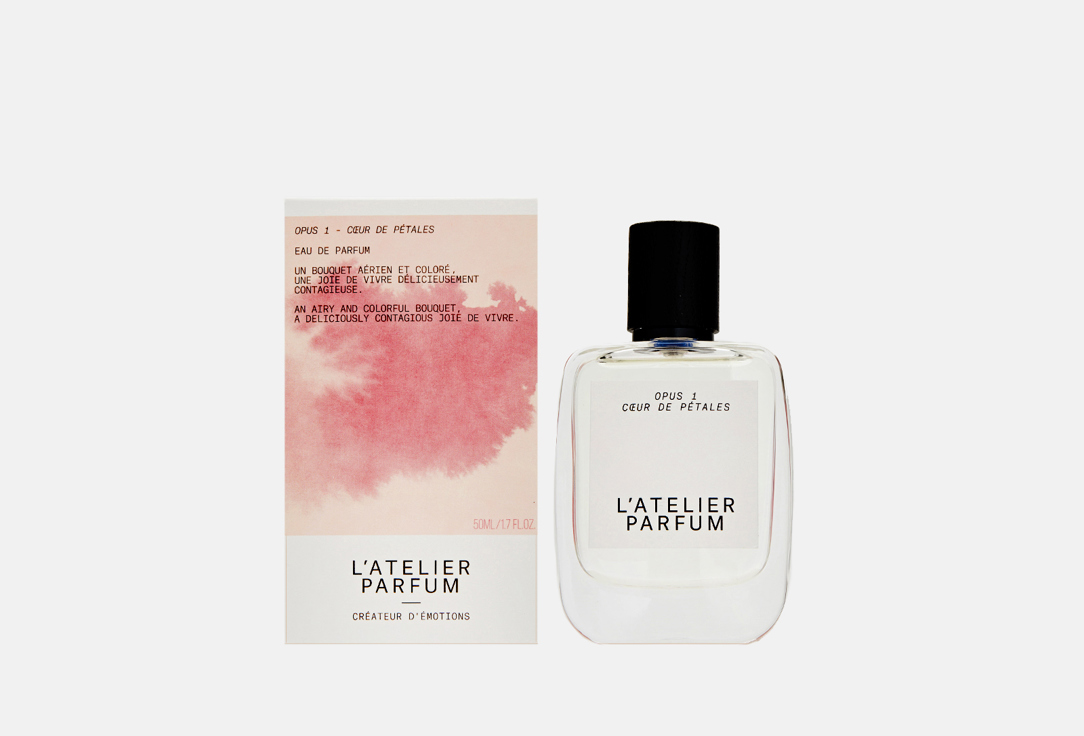 Парфюмерная вода L'ATELIER PARFUM COEUR DE PÉTALES 50 мл nomade absolu de parfum парфюмерная вода 50мл