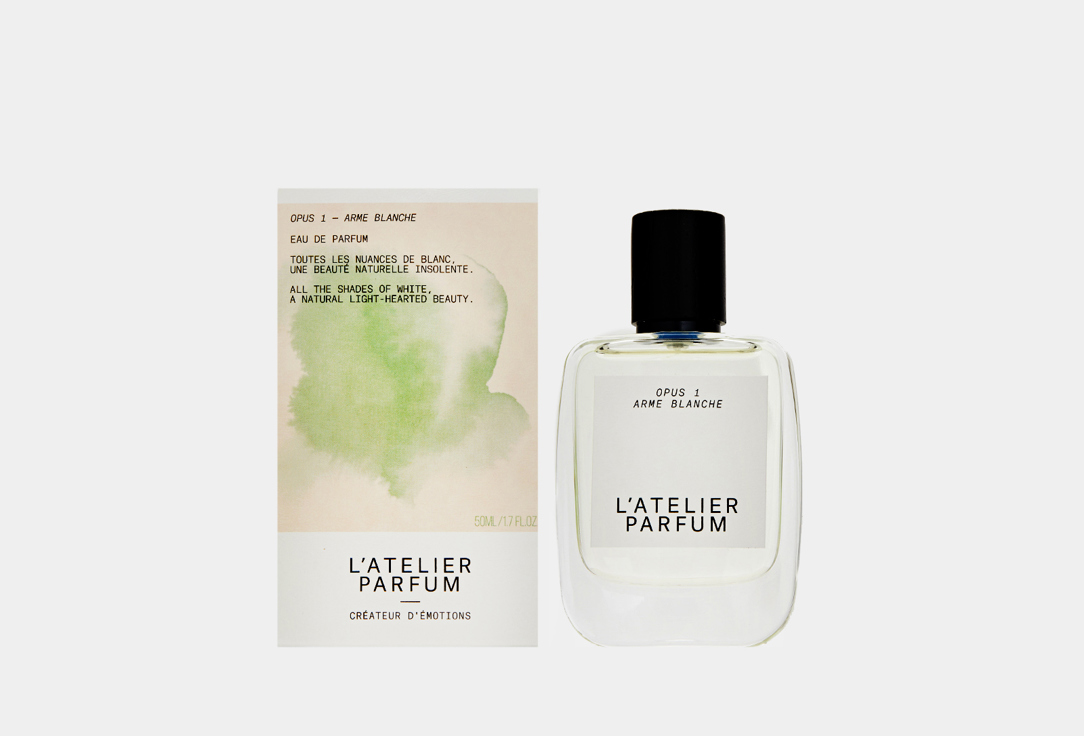 Парфюмерная вода L'ATELIER PARFUM ARME BLANCHE 50 мл подарочный парфюмерный набор l atelier parfum coeur de pétales arme blanche 2 шт