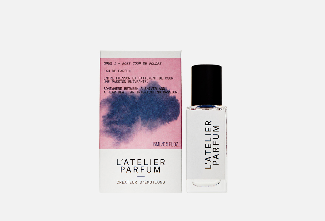 Парфюмерная вода L'ATELIER PARFUM ROSE COUP DE FOUDRE 15 мл fleurs de rocaille parfum духи 15мл