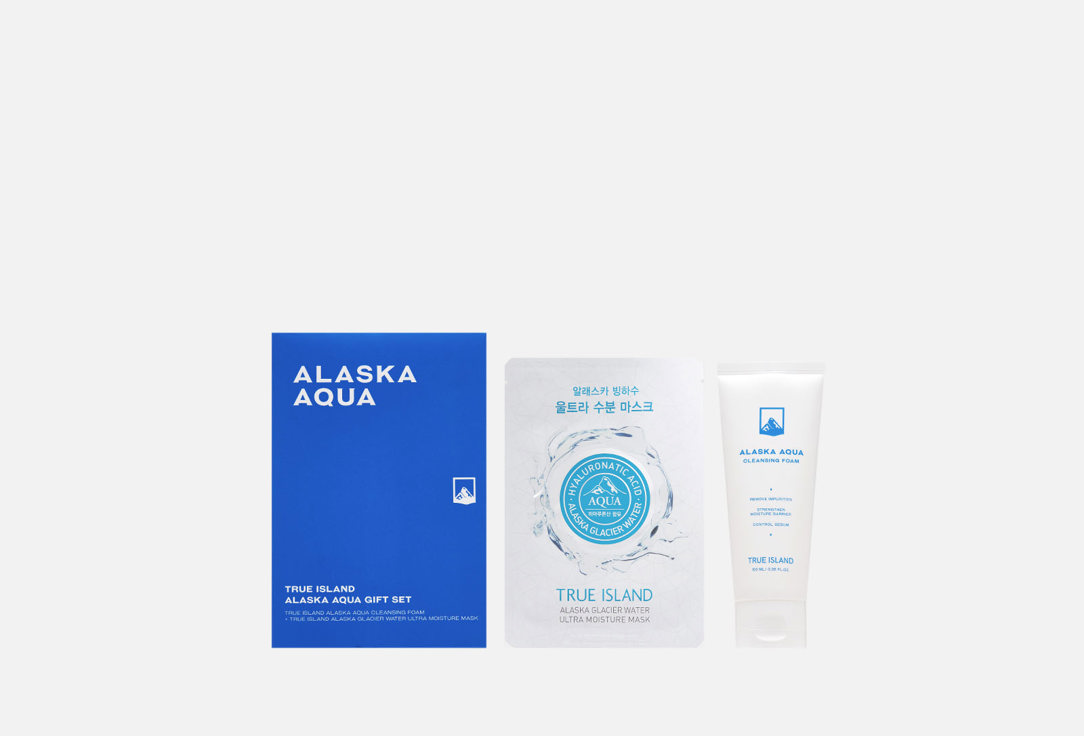 Подарочный набор TRUE ISLAND ALASKA AQUA GIFT SET 2 шт увлажняющий гель крем true island alaska aqua moisture gel cream 50 мл