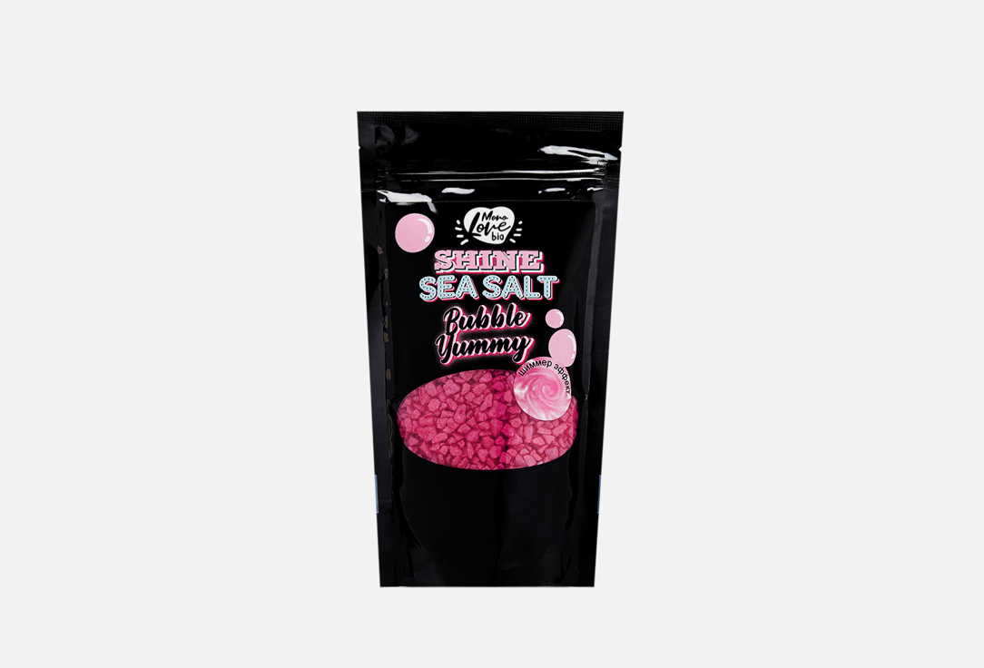 

Морская соль-шиммер для ванны MONOLOVE BIO, BUBBLE YUMMY 250 г