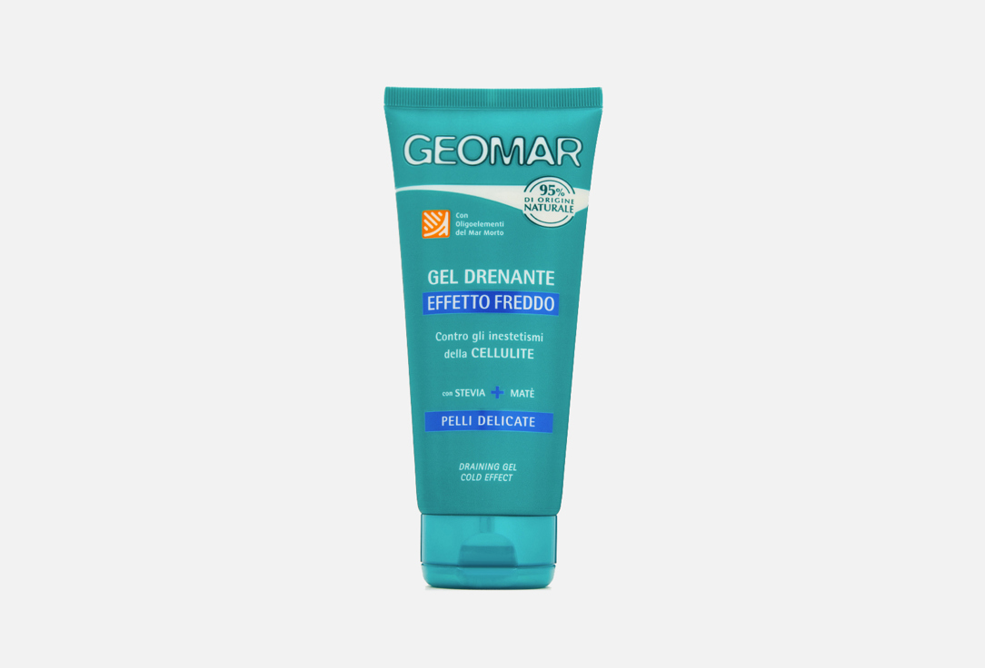 Изображение товара Гель антицеллюлитный холодный дренаж GEOMAR ANTI-CELLULITE DRAINING GEL COLD EFFECT