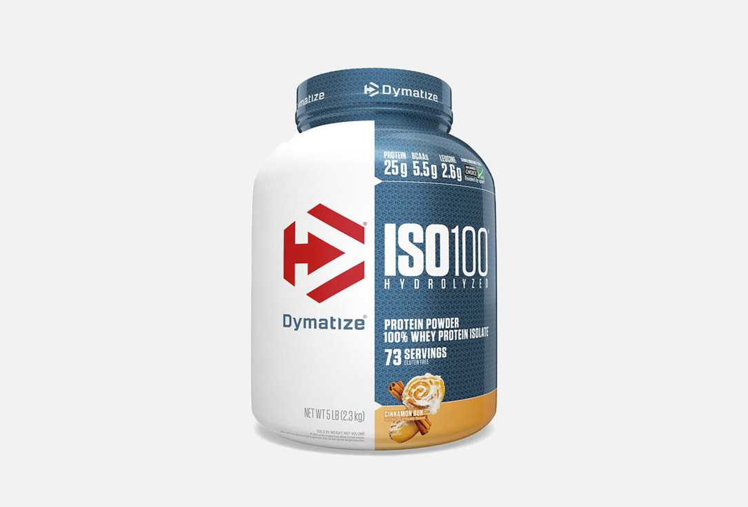 Протеин со вкусом булочки синабон Dymatize ISO100 Hydrolyzed 
