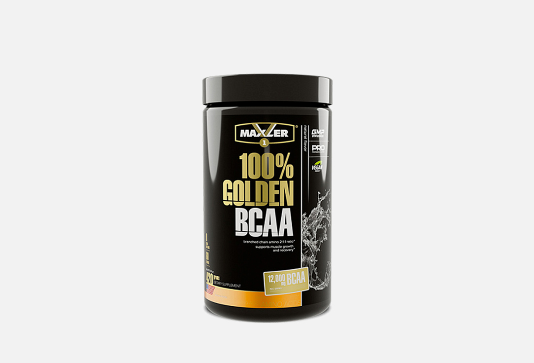 Аминокислоты с натуральным вкусом MAXLER 100% Golden BCAA 