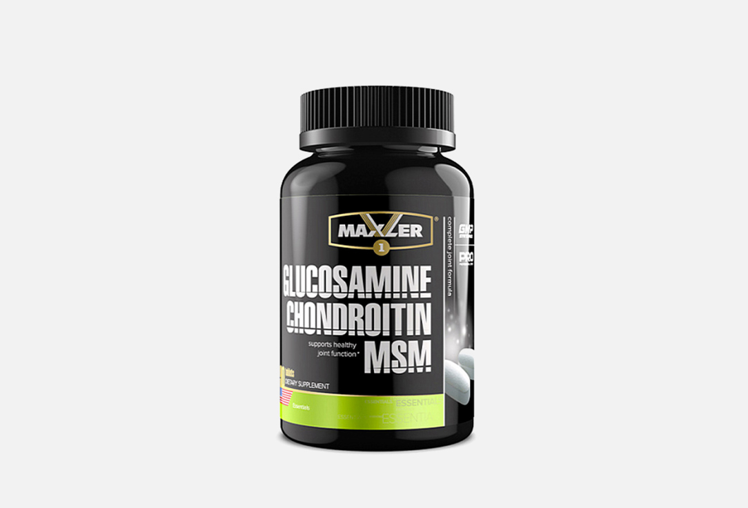 БАД для суставов MAXLER Chondrotine glucosamine msm в капсулах 120 шт