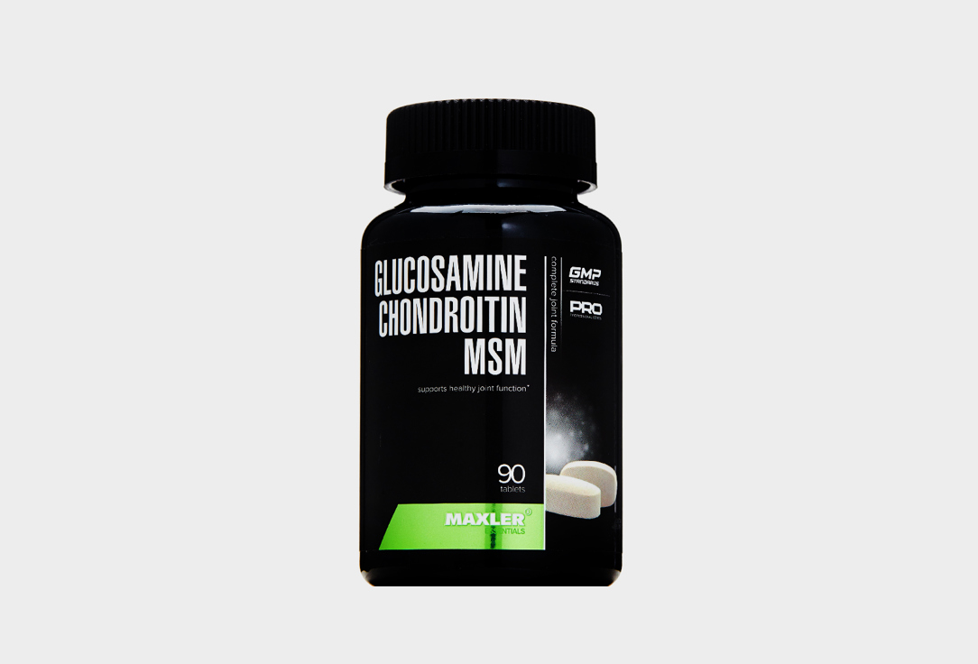 БАД для суставов MAXLER Chondrotine glucosamine msm в капсулах 90 шт maxler glucosamine chondroitin msm max