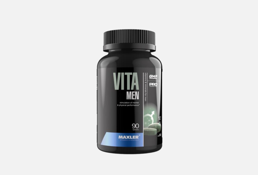 Витаминно-минеральный комплекс MAXLER VitaMen 90 шт витаминно минеральный комплекс activlab body vitality complex d3 30 капсул добавка для иммунитета костей мозга для взрослых мужчин и женщин