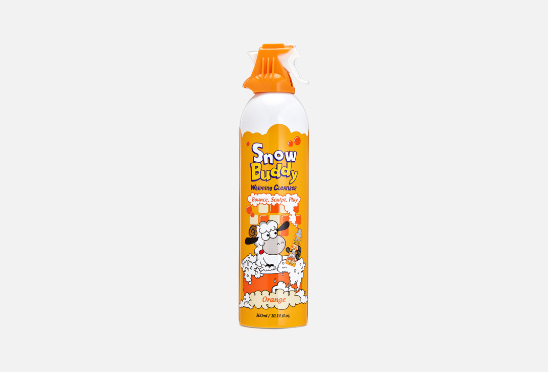 Детская очищающая пенка SNOW BUDDY Whipping Cleanser Orange 300 мл md buddy бодибар md buddy md1137 1 кг