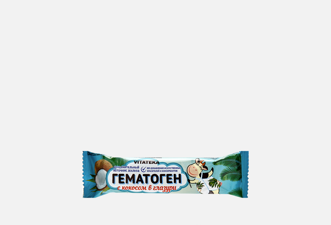 

Гематоген VITATEKA, С кокосом в шоколадной глазури 1 шт