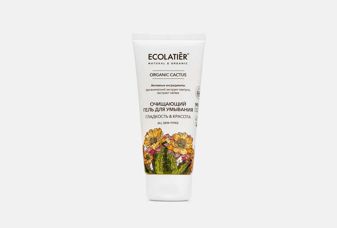 Изображение товара Очищающий гель для умывания ECOLATIER Organic CACTUS
