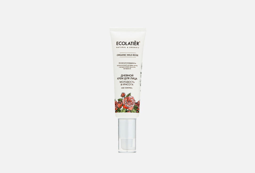 Изображение товара Дневной крем для лица с SPF15 ECOLATIER Organic WILD ROSE