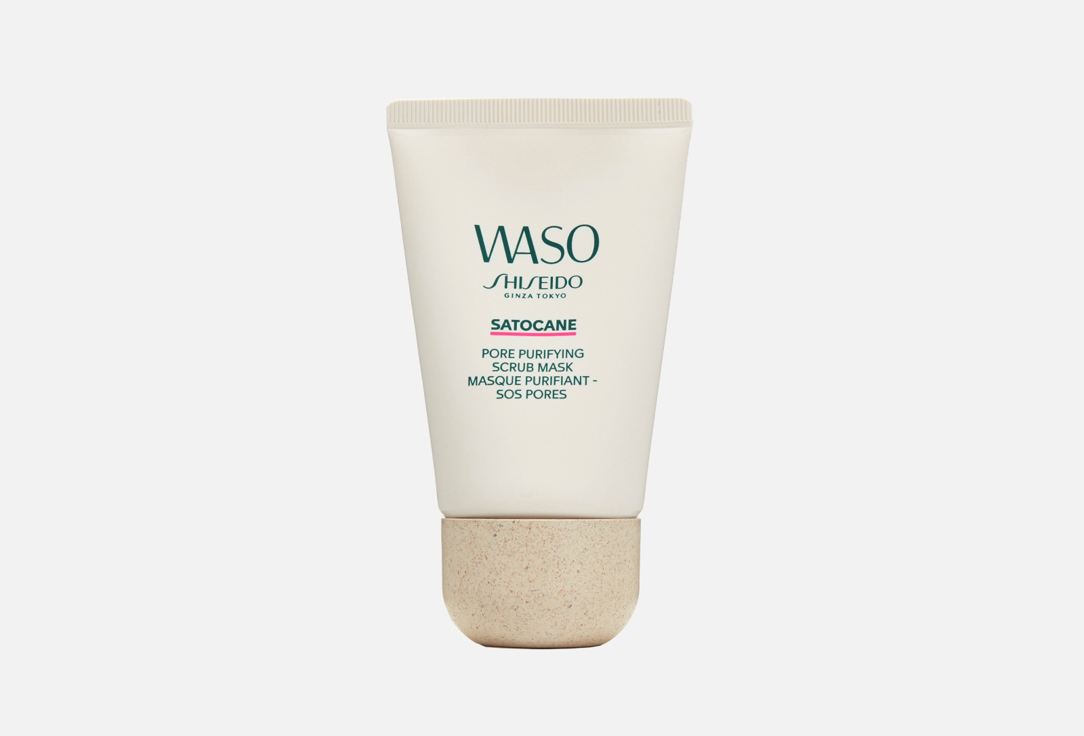 Изображение товара Маска-скраб для глубокого очищения пор Shiseido WASO SATOCANE PORE PURIFYING SCRUB MASK 80 мл
