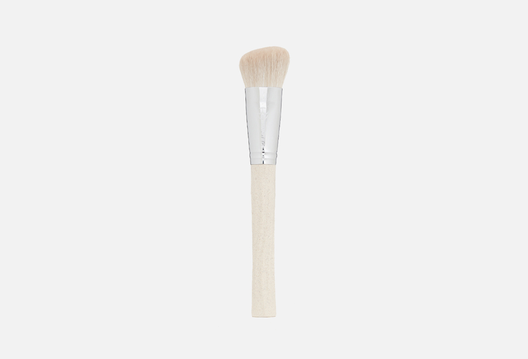 Изображение товара Кисть скошенная для контуринга румян хайлайтера EIGSHOW Vegan bamboo brush