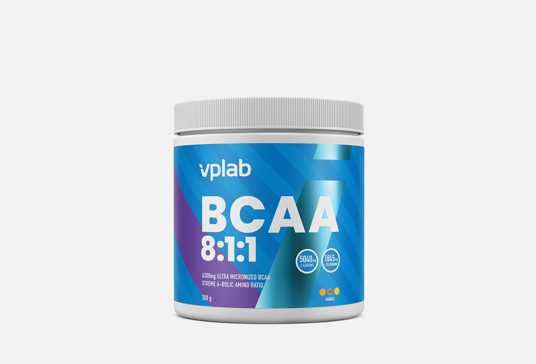 Комплекс аминокислот со вкусом манго  VPLAB BCAA 8:1:1  