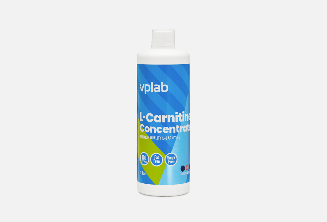 L-карнитин со вкусом Вишня-Черника VPLAB L-Carnitine Concentrate сherry-blueberry 