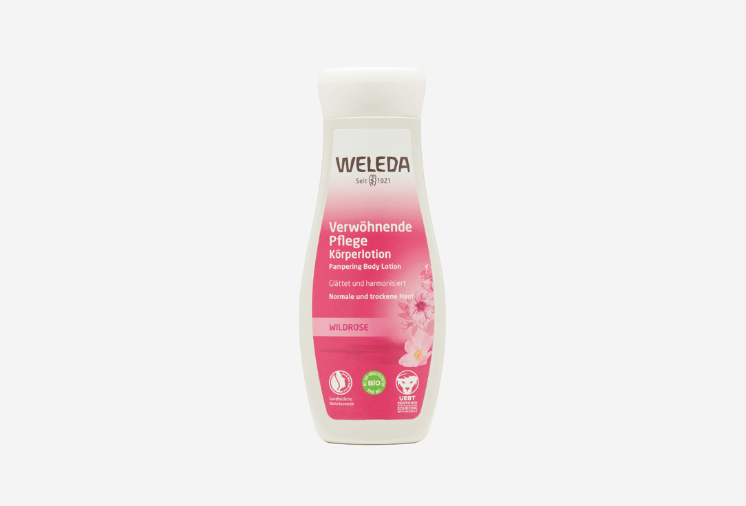 Изображение товара Розовое нежное молочко для тела Weleda Wild Rose Harmonising Body Lotion