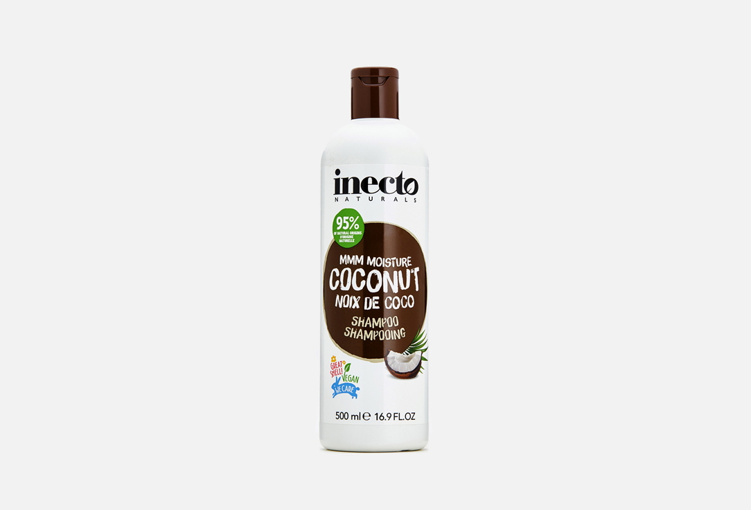 Шампунь увлажняющий, восстанавливающий с маслом кокоса INECTO MMM MOISTURE COCONUT SHAMPOO 