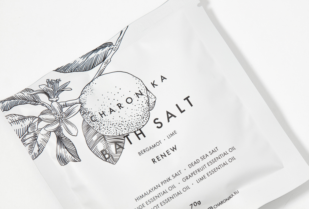 Соль для ванны CHARONIKA RENEW bath salt 