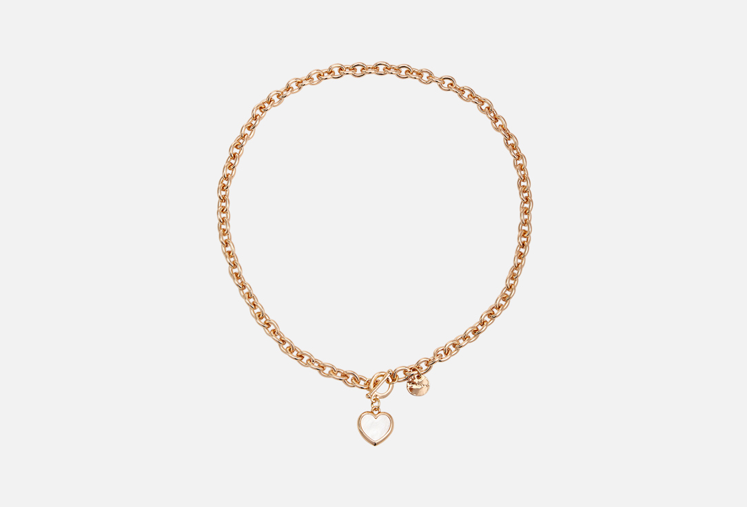 Изображение товара Колье с сердечком и натуральным перламутром от Forostina.K