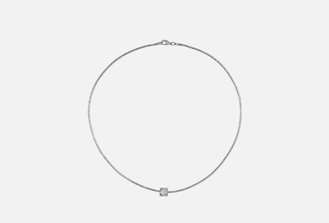 Изображение товара Колье для женщин с подвеской со стразами гипоаллергенное минимализм