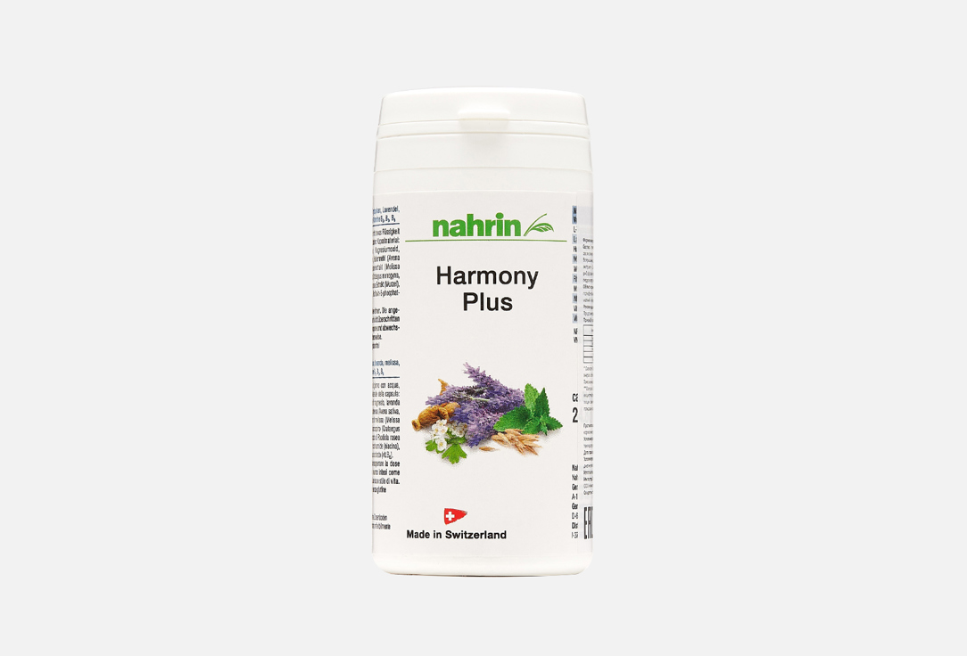 Капсулы NAHRIN Harmony Plus 25 г капсулы nahrin nutrition capillaire 20 гр