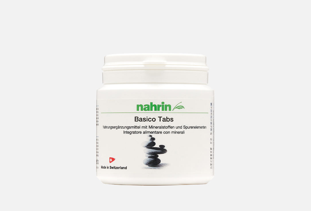 Щелочной комплекс минералов и микроэлементов NAHRIN Nahrin Basico Tabs 150 г цена и фото