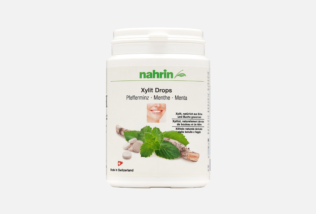 Средство для гигиены полости рта NAHRIN Xylit Drops 150 г