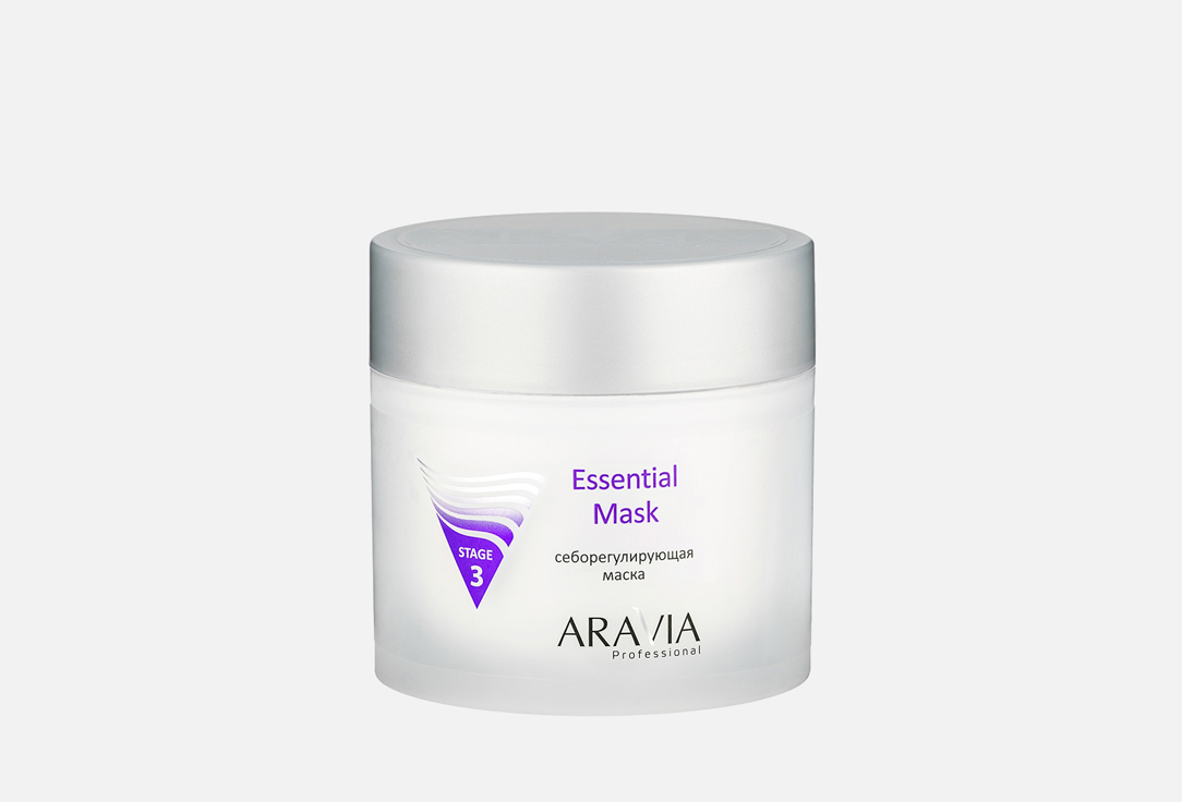 Маска себорегулирующая ARAVIA PROFESSIONAL Essential Masк 300 мл aravia professional маска для лица pre bio 100 мл