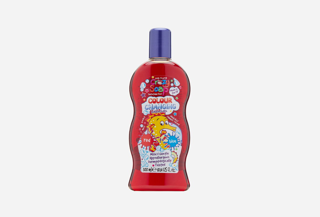 

Пена для ванны KIDS STUFF, Crazy Soap Colour Changing Bubble Bath Red To Blue 300 мл