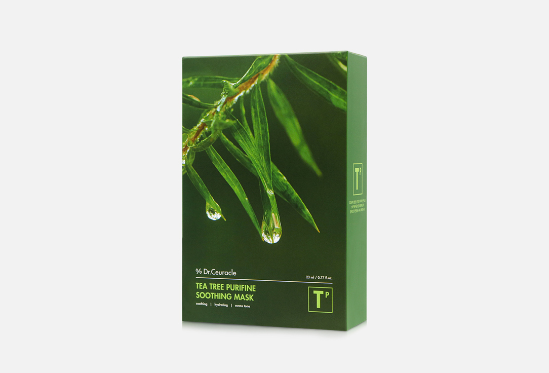 Изображение товара Успокаивающая тканевая маска для лица Dr. Ceuracle Tea Tree Purifine Soothing