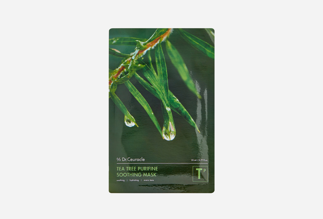 Изображение товара Успокаивающая тканевая маска для лица Dr. Ceuracle Tea Tree Purifine Soothing