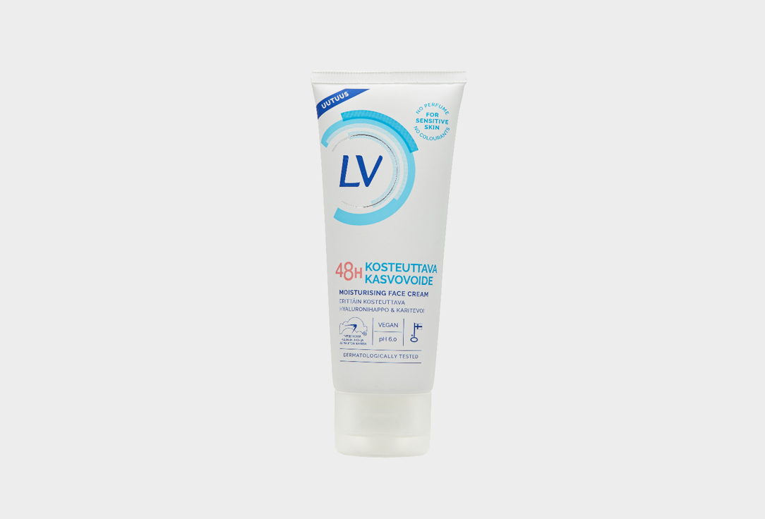 Увлажняющий крем для лица 48 часов для чувствительной кожи  LV Moisturizing Face Cream for sensitive skin 