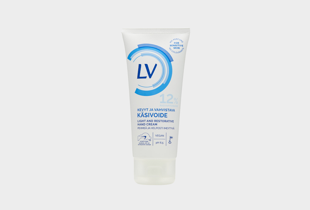 

Легкий восстанавливающий крем для рук без запаха LV, Perfume free Light and Restorative Hand Cream 100 мл