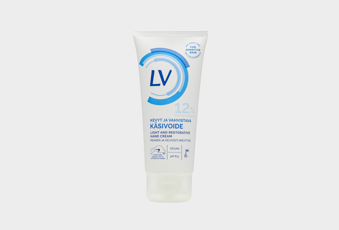 Легкий восстанавливающий крем для рук без запаха LV Perfume free Light and Restorative Hand Cream 100 мл