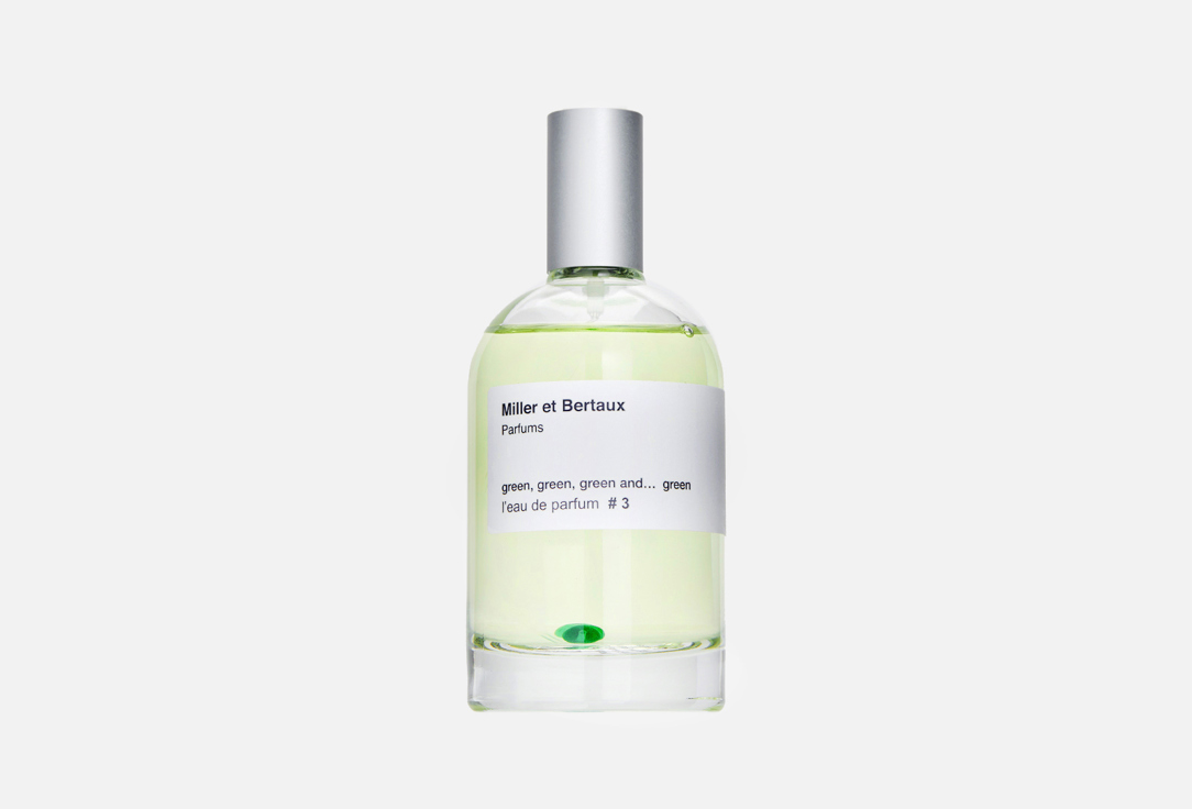 

Парфюмерная вода MILLER ET BERTAUX, Green,Green,Green and... Green #3 100 мл