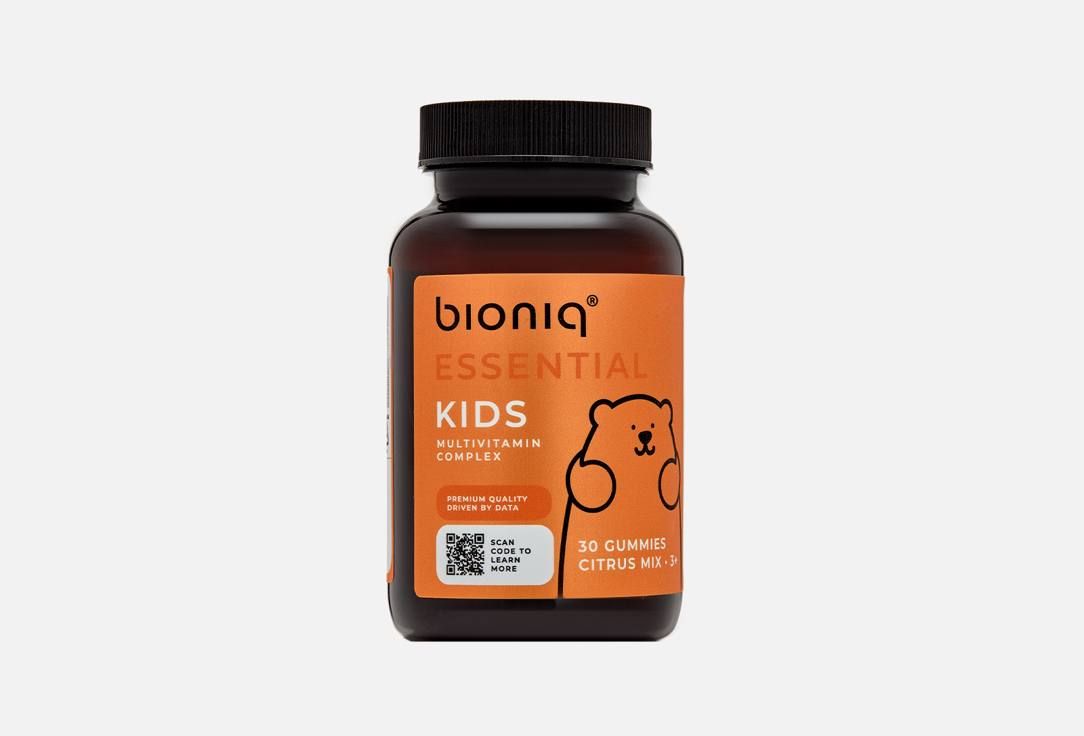 витаминный комплекс для здорового сна sleep bioniq essential капсулы 120шт Мультивитамины для детей BIONIQ Витамин С, D3, B3, холин 30 шт
