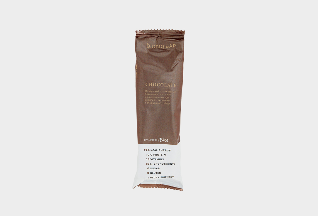цена Батончик протеиновый Шоколад BIONIQ Protein bar 1 шт