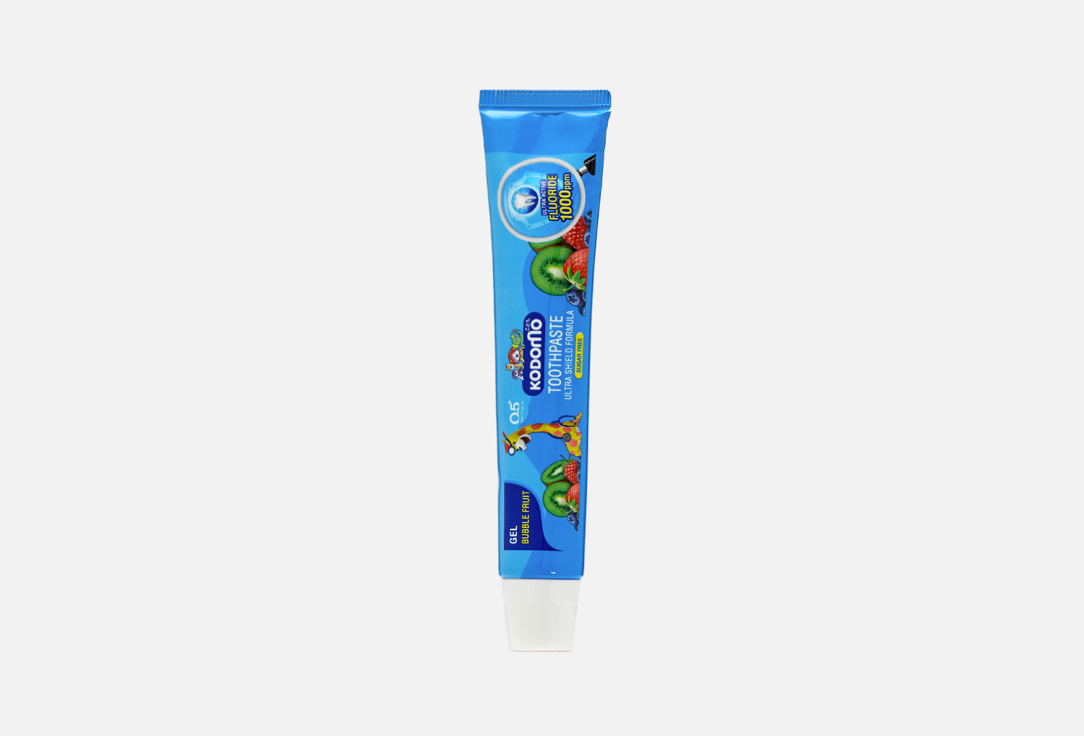 Зубная паста гелевая для детей с 6 месяцев с ароматом мультифрукта LION Kodomo 40 г