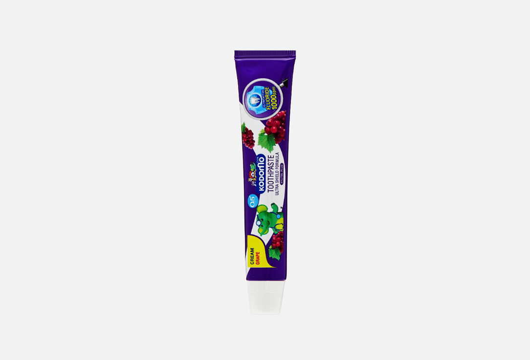 Зубная паста для детей с 6 месяцев с ароматом винограда LION Kodomo 40 г цена и фото