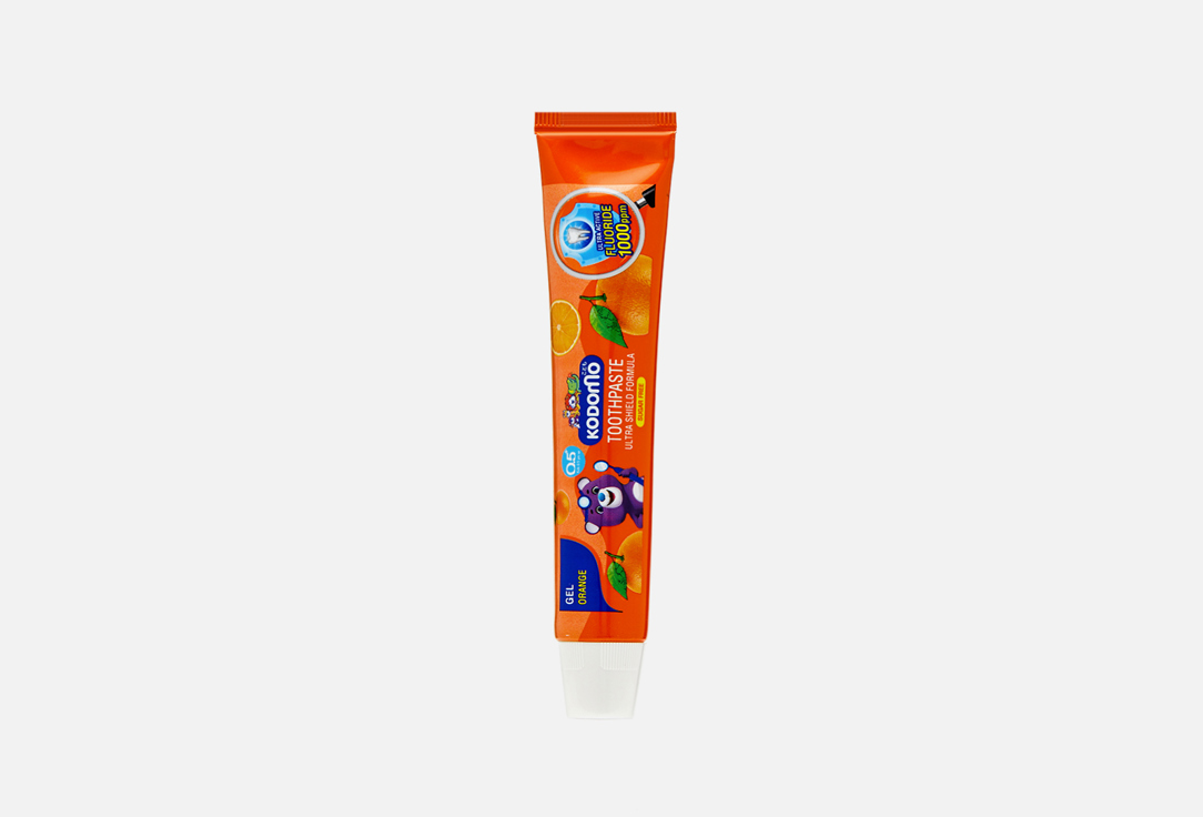 Зубная паста гелевая для детей с 6 месяцев с ароматом апельсина Lion Kodomo 