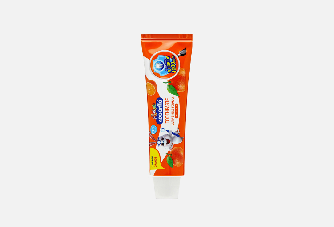 Зубная паста для детей с 6 месяцев с ароматом апельсина LION Kodomo 65 г леденцы lion апельсин с клубникой 20 г