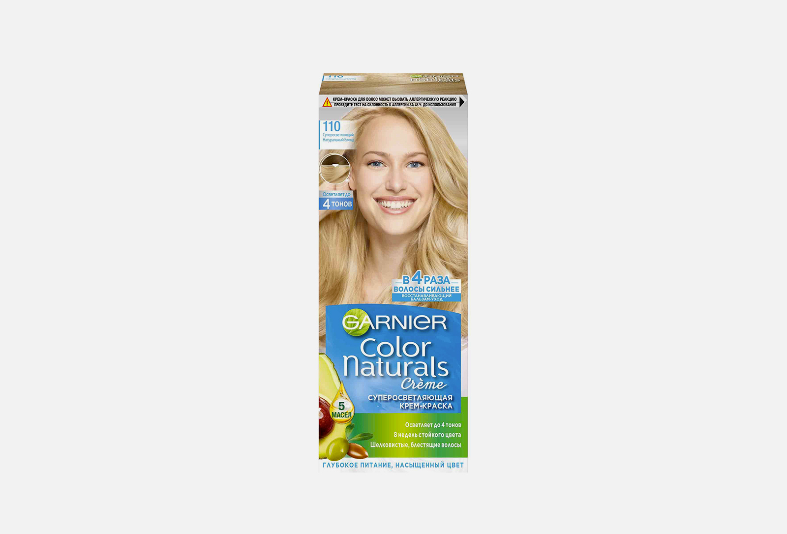 Garnier color naturals платиновый