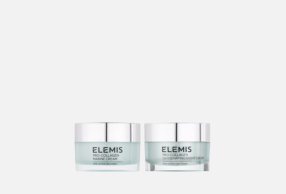 Дуэт: дневной и ночной крем ELEMIS Pro collagen day and night уход за лицом elemis набор знакомство обновление и защита кожи про коллаген