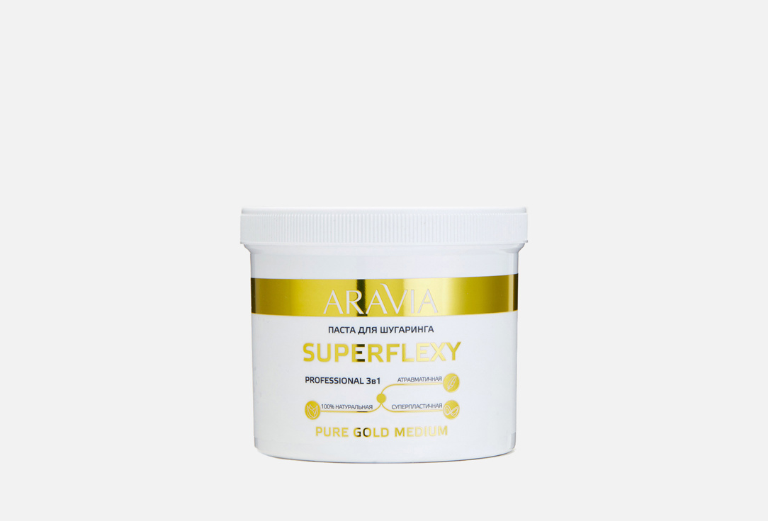 Изображение товара Паста для шугаринга ARAVIA Professional SUPERFLEXY PURE GOLD