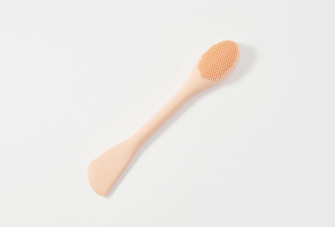 Щетка-лопатка силиконовая для лица, розовая Coolboxbeauty Facial Cleansing Brush  