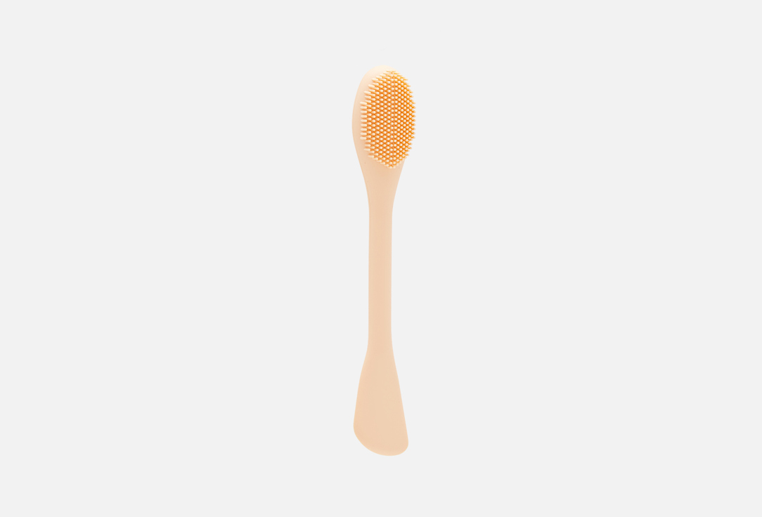 Щетка-лопатка силиконовая для лица, розовая Coolboxbeauty Facial Cleansing Brush  